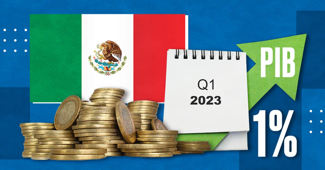 Mexico's GDP grows 1% in the first quarter of 2023