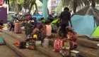 Migrants fill shelters in Mexico City