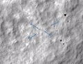 NASA captures where the first private lunar lander impacted