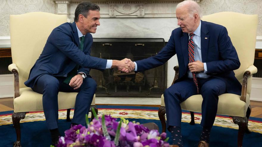 Sánchez, in the White House with Biden: "We are stable allies and friends"