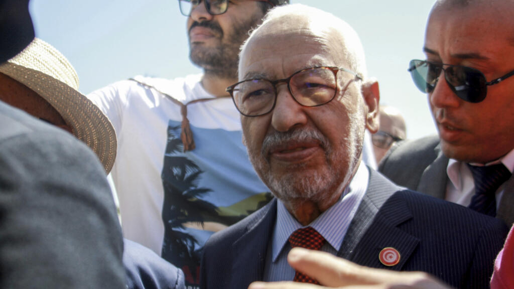 Tunisia sentences opposition leader Ghannouchi to one year in prison