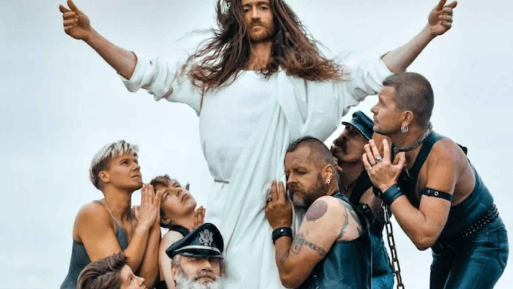 Vox asks to withdraw an LGTBI exhibition of Jesus Christ in the Eurochamber: "Blasphemy"