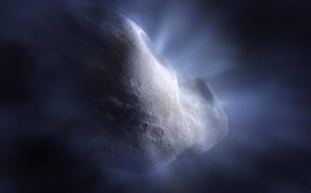 Artist's illustration of Comet Read