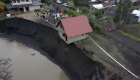 Look how this house was on the verge of collapse in Chile