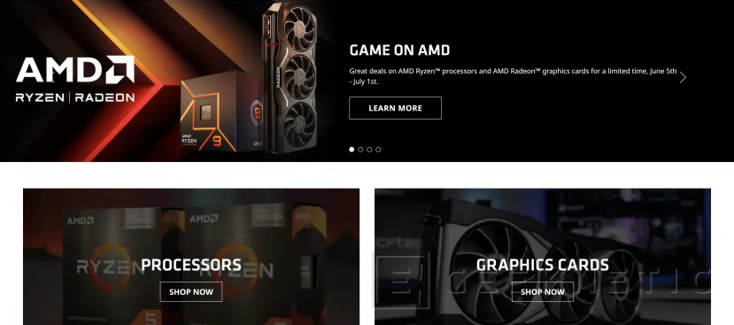 Geeknetic AMD launches the Play with AMD promotion with discounts on processors and graphics and Resident Evil 4 as a gift 1