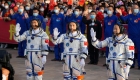 Three Chinese astronauts return to Earth after space mission