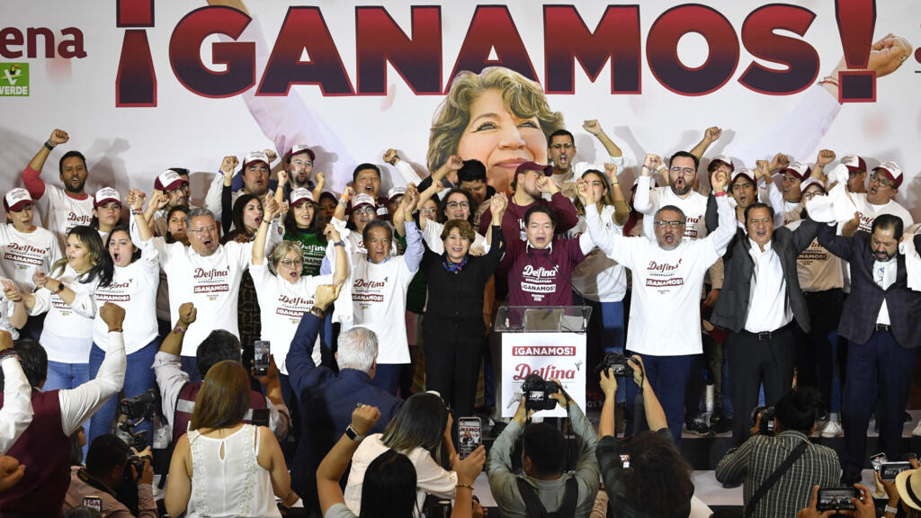 Delfina Gómez, candidate supported by AMLO's party, wins the state of Mexico
