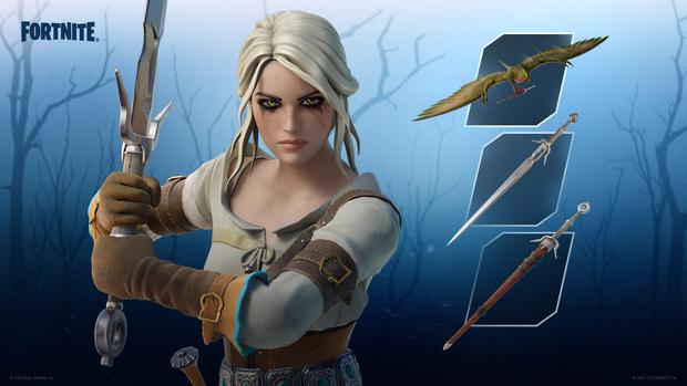 Fortnite announces the arrival of Ciri and Yennefer from The Witcher as playable characters