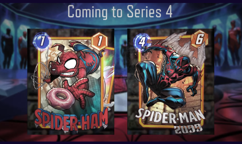 Marvel Snap will have a Spider-Verse season;  Silk, Spider-Ham and Spider-Man 2099 are coming to the game