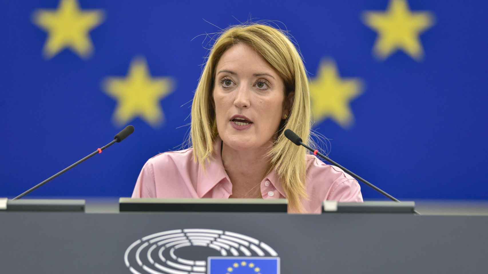 The European Parliament suspends the trip of Metsola and political leaders to Spain for the electoral campaign