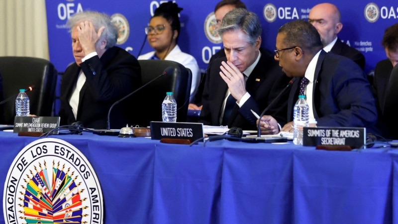 The US defends the OAS and Mexico criticizes it