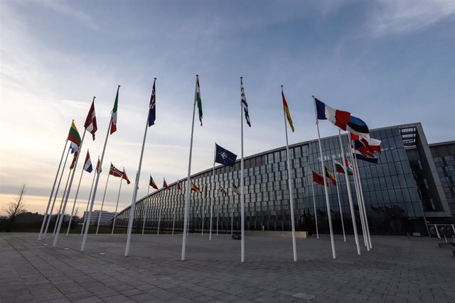 Archive - Headquarters of the Atlantic Alliance in Brussels, Belgium (Archive)