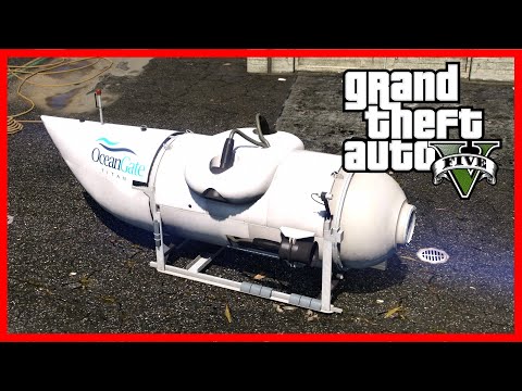 They create a GTA V mod for the lost Titan submarine and so you can install it in the game