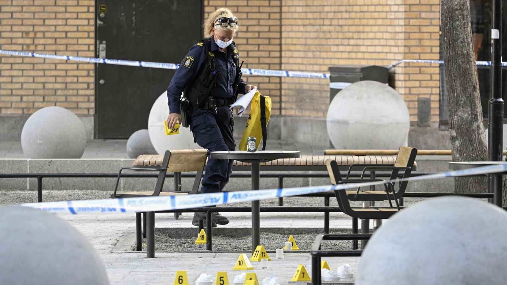 Two teenagers die and two others are injured in a shooting in Stockholm