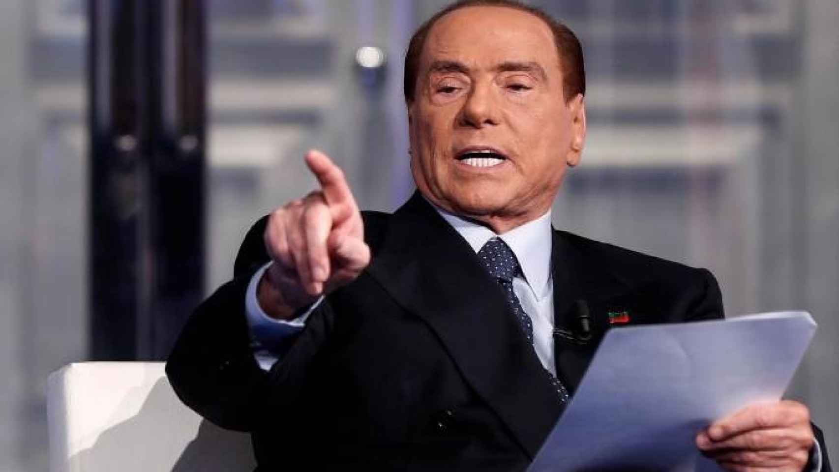 Photograph of former Italian Prime Minister Silvio Berlusconi.