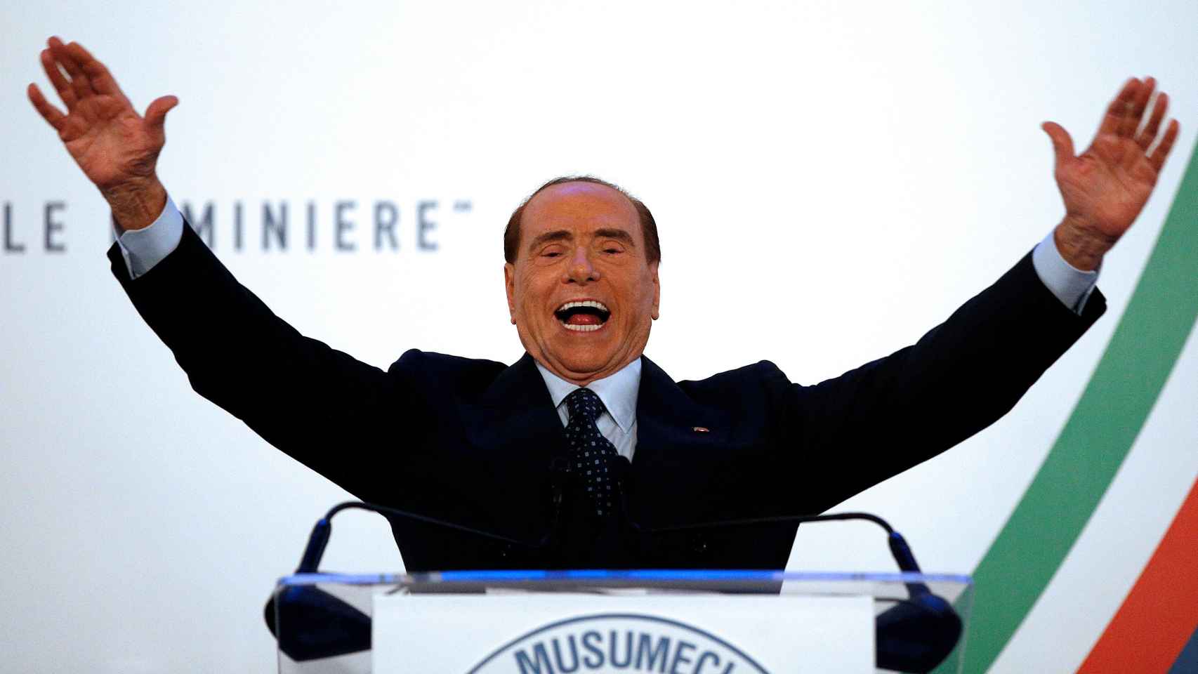 Berlusconi in a file photo.