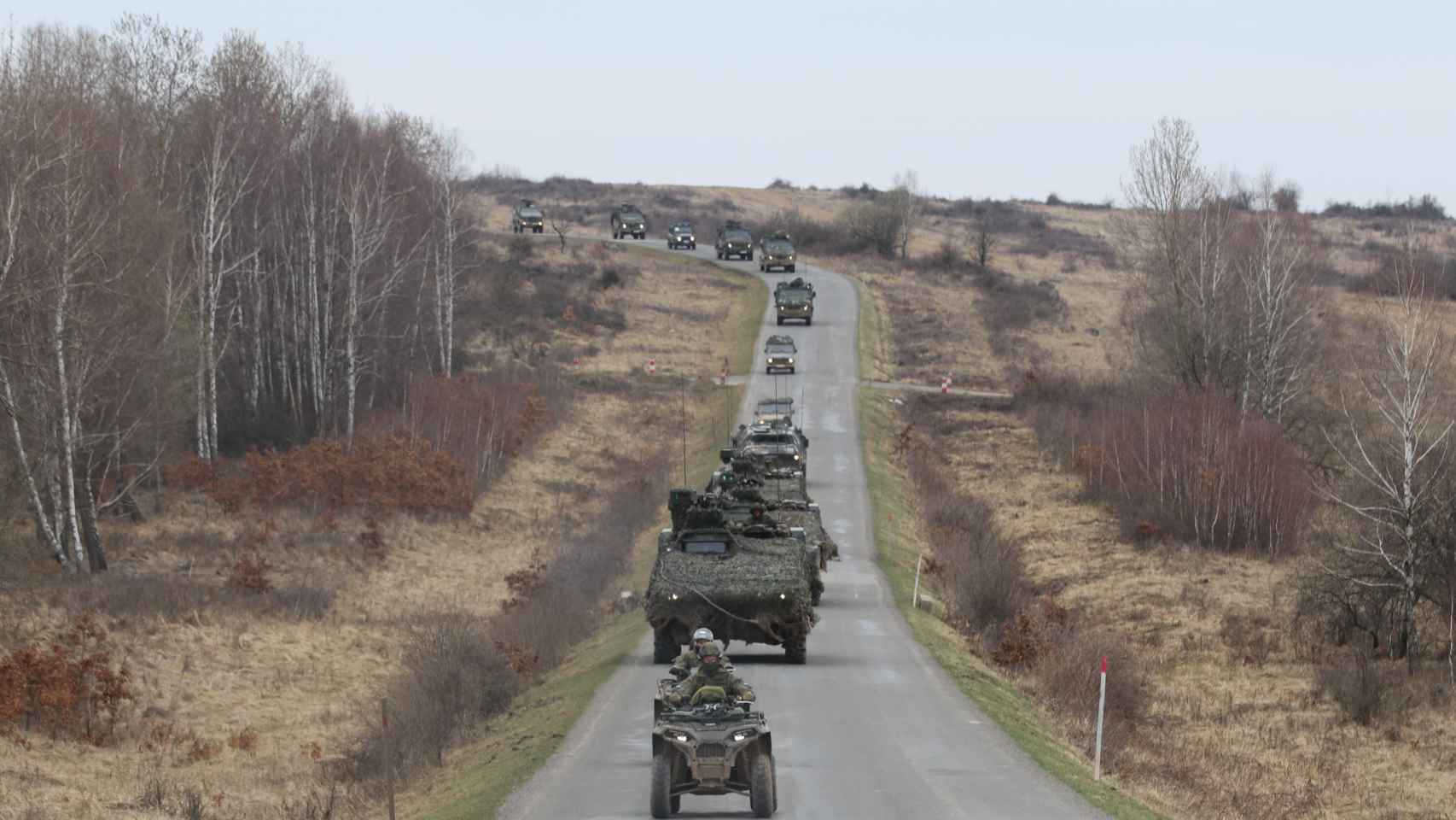 The Bundeswehr participates in the NATO exercise Slovak Shield, on May 20.