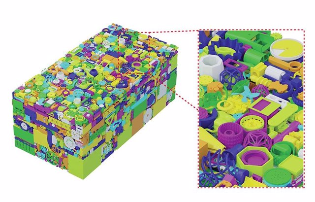 An MIT-led team developed a novel packing algorithm to search for location locations within a given object.