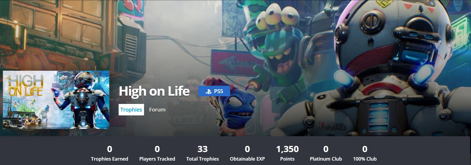 High on Life trophies arrived on PlayStation