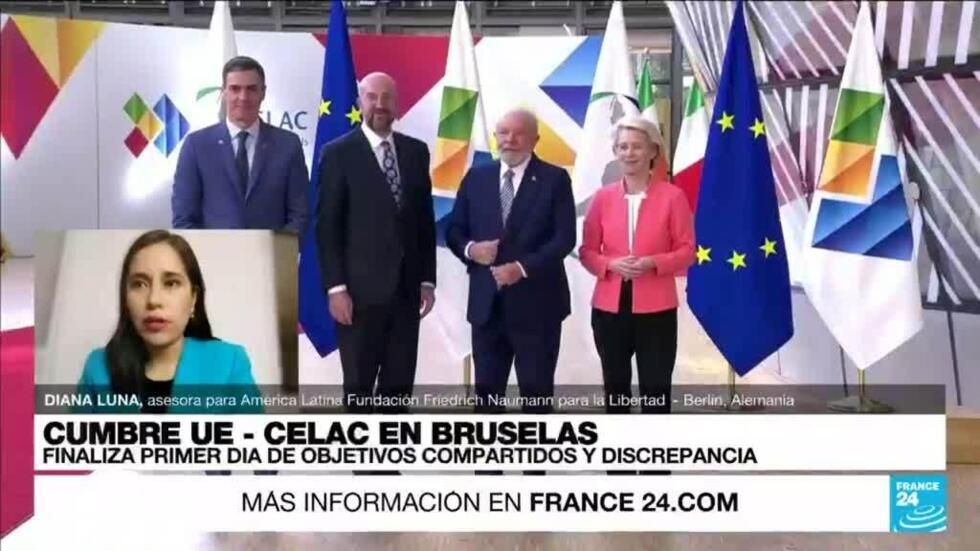 Disagreements over the war in Ukraine marked the pulse of the first day of the EU-Celac Summit