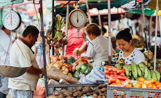 Food prices kept falling in June