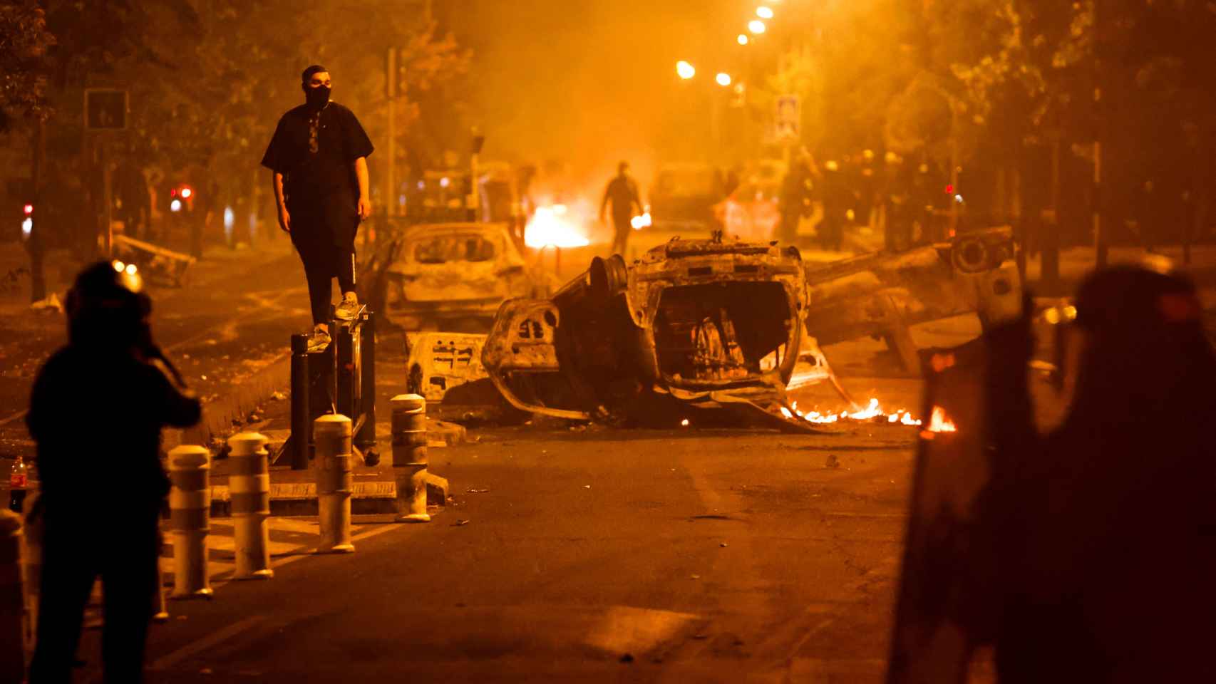 France, war zone after the death of Nahel