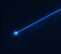 Hubble captures rocks detached from the asteroid 'Dimorphos' after the impact of the DART spacecraft