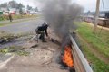 Kenyan Police charge protesters on a day of opposition protests across the country