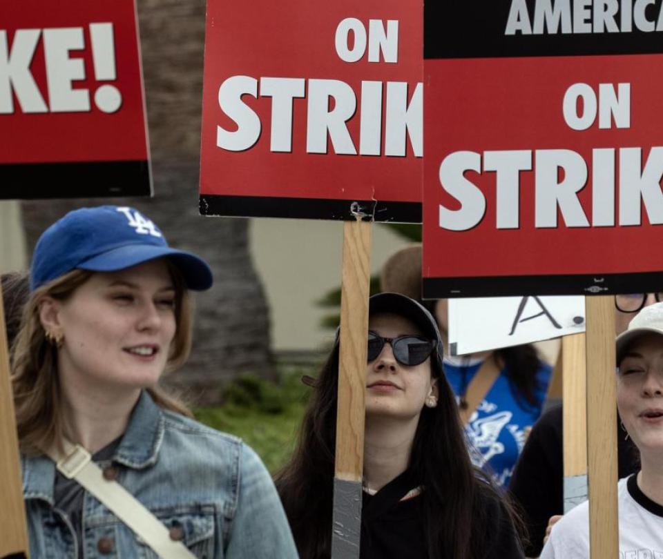 'Lights, camera, action...!': Hollywood actors go on strike