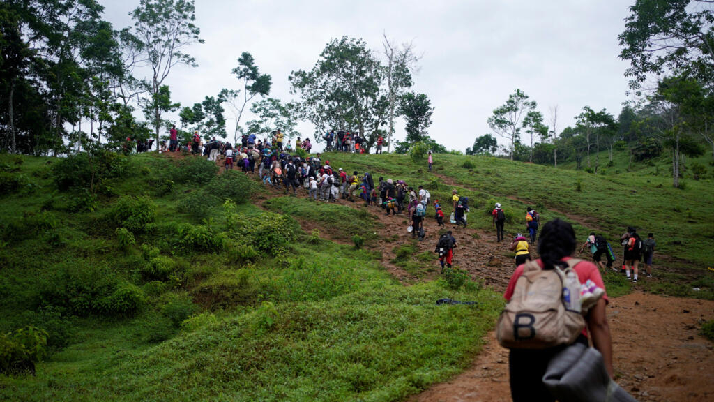 Panama forecasts for this year a record number of migrants transiting the Darién towards the United States.