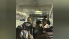 Passenger describes the experience on a plane with extreme temperatures