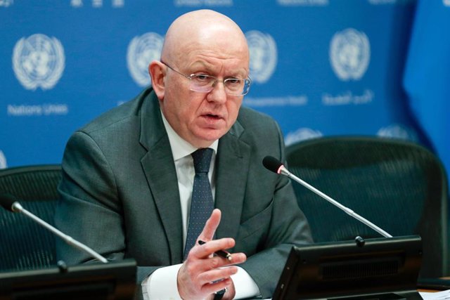 Archive - Russia's representative to the United Nations, Vasily Nebenzia