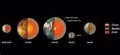 Seismic waves reveal textures in Earth's inner core