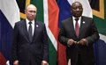 The South African president considers that stopping Putin at the BRICS summit would be "a declaration of war"