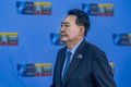 The South Korean president visits Ukraine by surprise amid his country's misgivings about the delivery of military aid