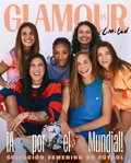 The 'golden girls' of Spanish football, cover of Glamor before the World Cup