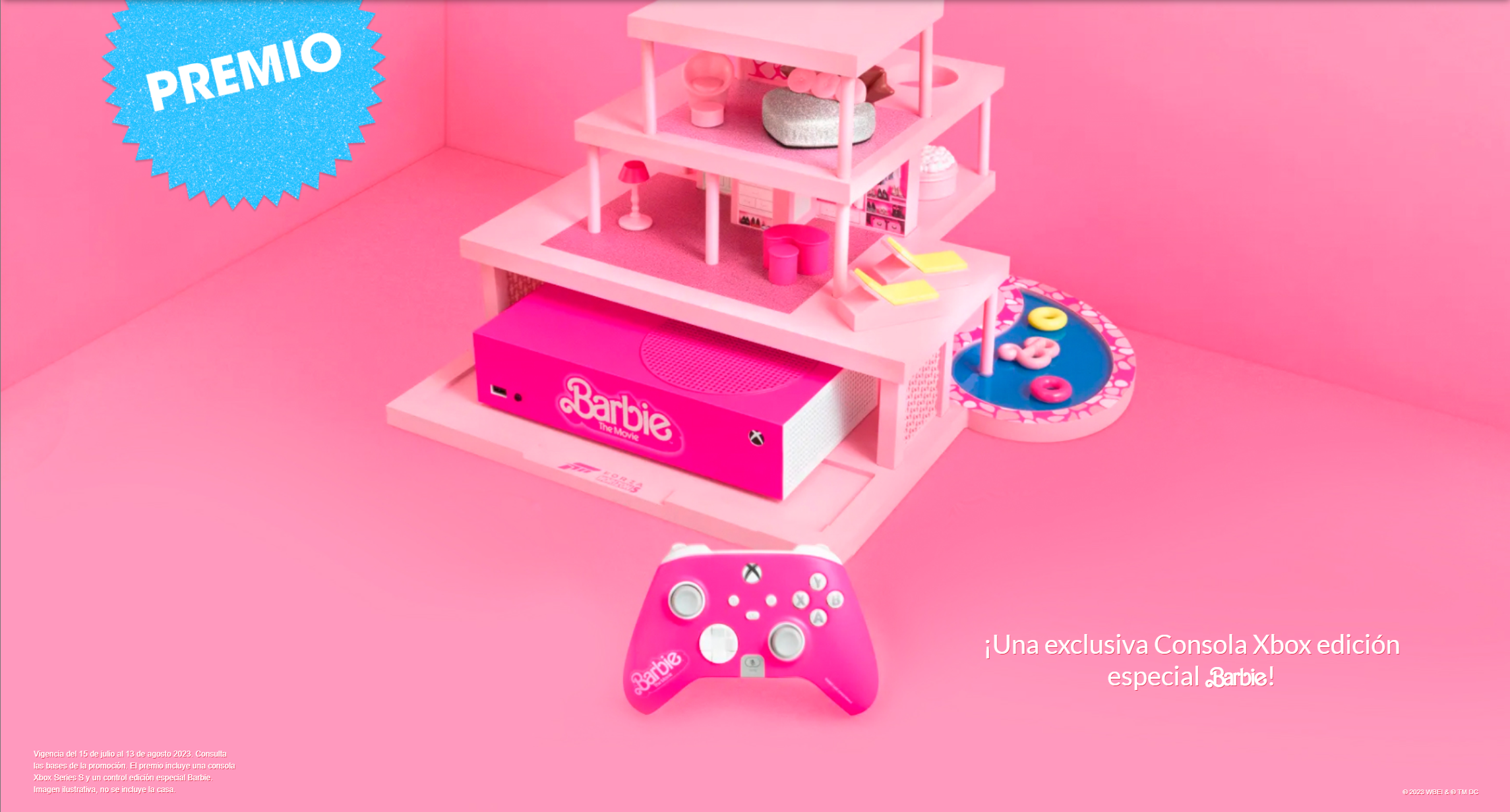 Barbie's Xbox Series S can be yours (house not included)