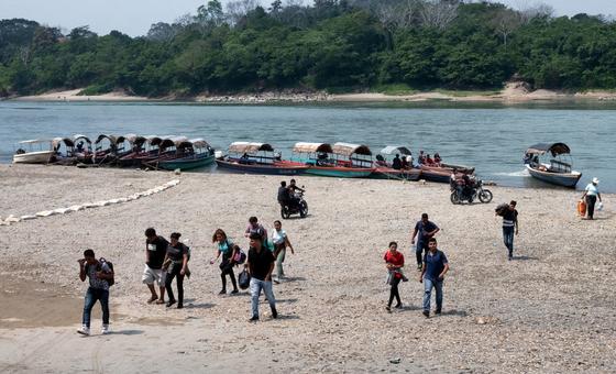 Half of the irregular migrants who arrive in Mexico declare leaving their country due to violence