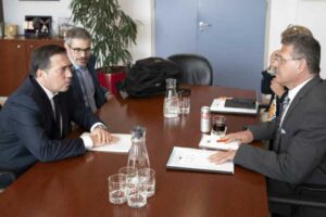 José Manuel Albares has previously met with Maros Sefcovic to coordinate positions on Gibraltar