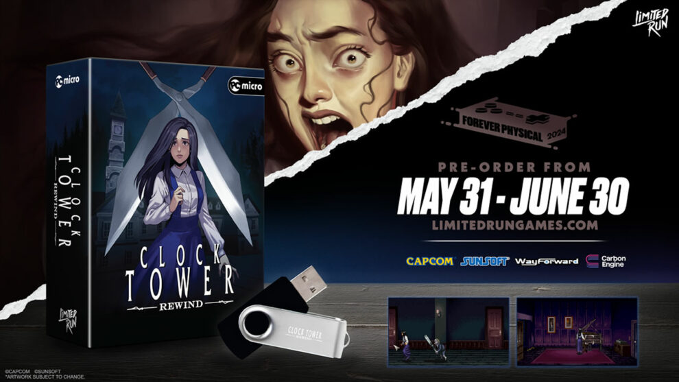 Clock Tower: Rewind Physical Edition for PC