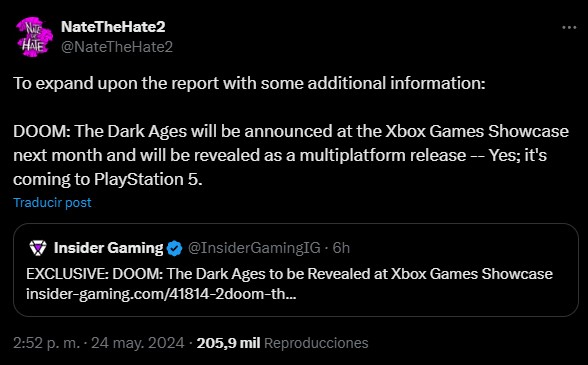 DOOM: The Dark Ages will be multiplatform