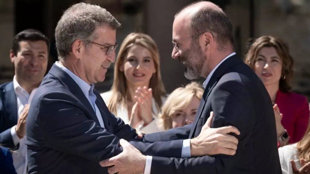 Feijóo clings to the vote useful to the PP against Vox in Catalonia: "The division subtracts seats"