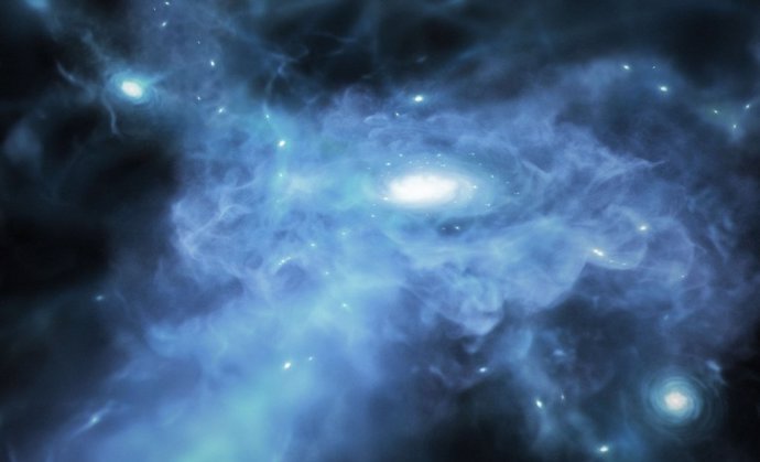 For the first time in the history of astronomy, researchers at the Niels Bohr Institute have witnessed the birth of three of the oldest galaxies in the universe, between 13.3 and 13.4 billion years ago.