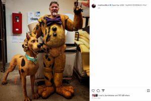 Matthew Lillard surprised Five Nights at Freddy's fans with an unpublished photo