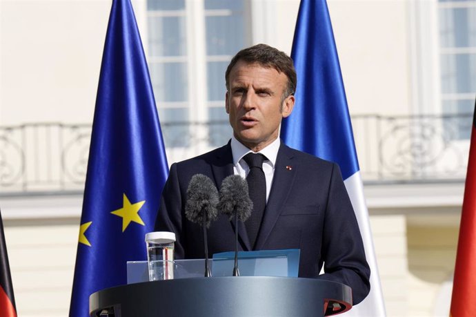 The President of France, Emmanuel Macron