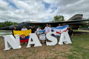 NASA invited a Colombian student delegation to its Marshall Space Flight Center base