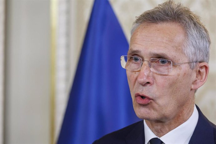 File - NATO Secretary General Jens Stoltenberg during an event in the Belgian capital, Brussels (file)