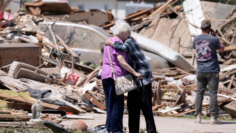 North-central US could see storms while Iowa cleans up tornado damage