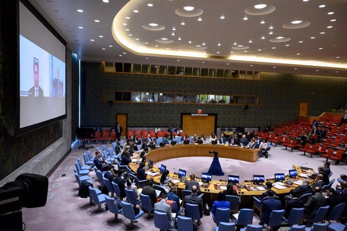 A session at the United Nations Security Council