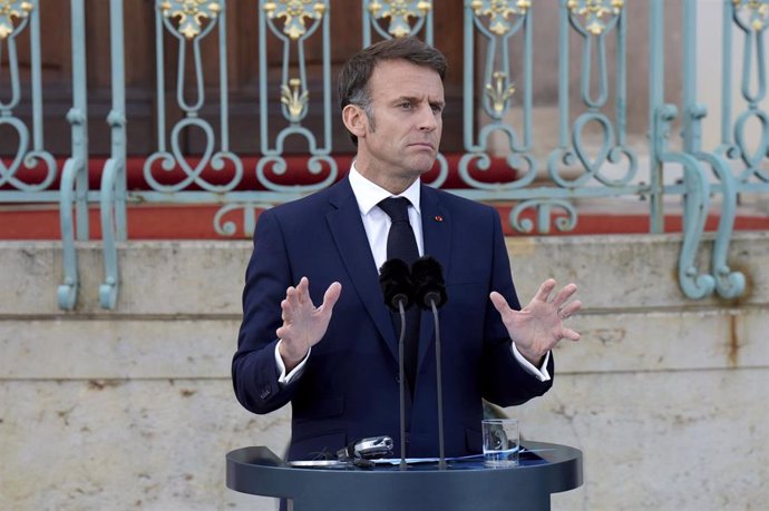 The President of France, Emmanuel Macron